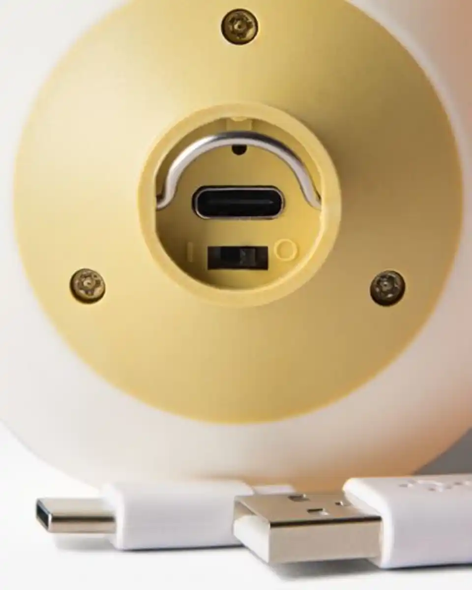 Bild 3 von Stimmungs-LED-Licht, Kugelform, ⌀ 7,5 cm, aus Silikon, Weiß