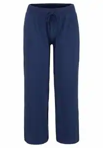 Beachtime by Lascana 7/8-Strandhose aus weichem Jersey, Wide-Leg, Jogginghose, Relaxhose