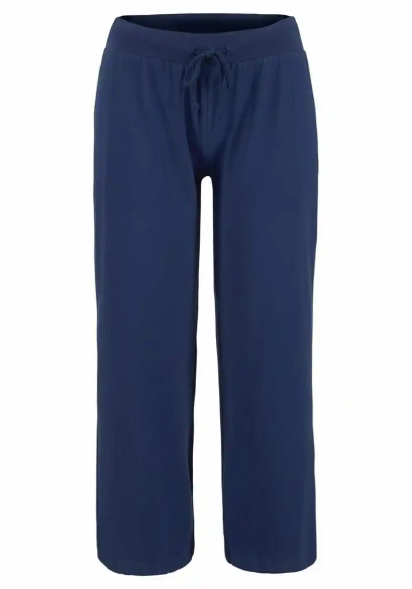 Bild 1 von Beachtime by Lascana 7/8-Strandhose aus weichem Jersey, Wide-Leg, Jogginghose, Relaxhose