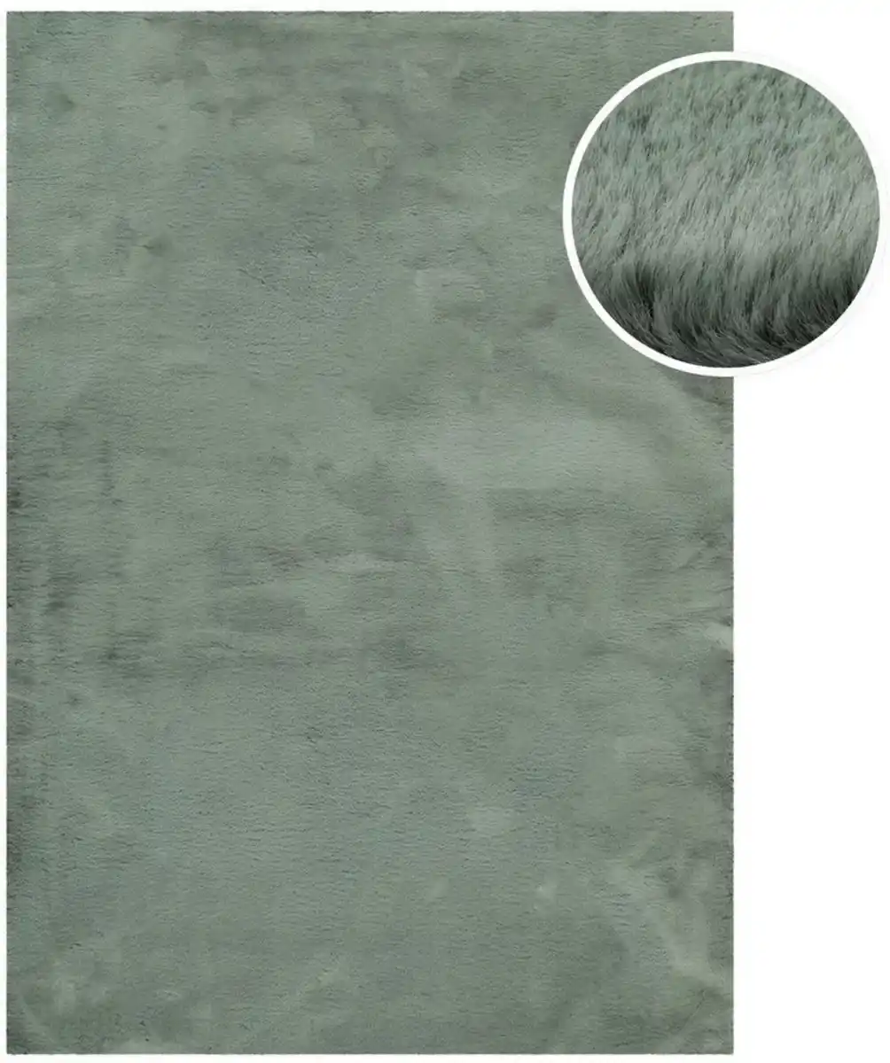 Bild 1 von Esprit Hochflor-Teppich Alice ESP-4377, Kunstfell, rechteckig, Höhe: 25 mm, Kaninchenfell-Haptik, besonders weich und dicht, für alle Räume