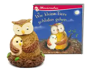 tonies - Hörfigur für die Toniebox: Wie kleine Tiere schlafen gehen, 1 Stk