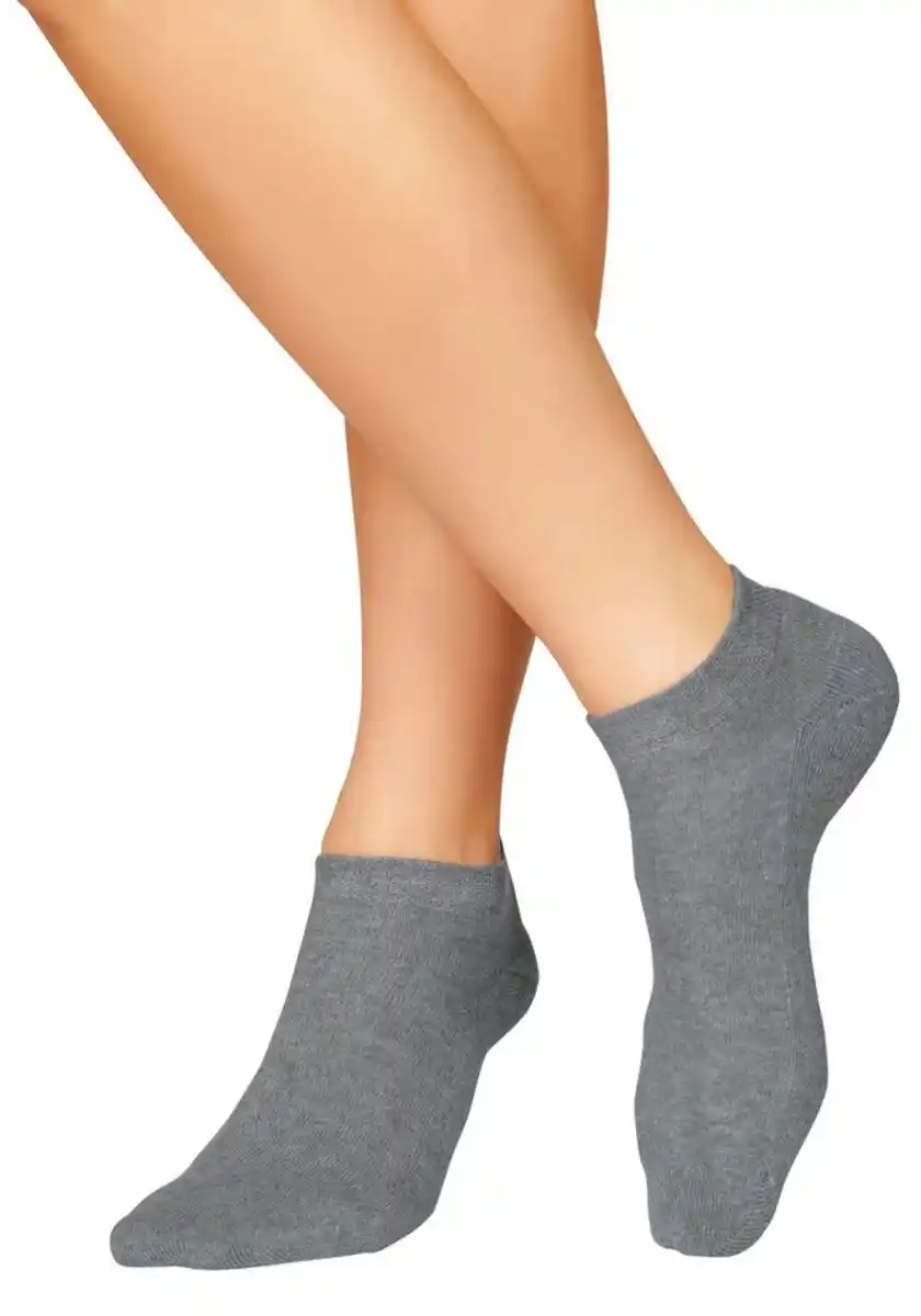 Bild 1 von H.I.S Sneakersocken Damen Herren Sneaker Socken aus Baumwolle, Niedrige Socken Sportsocken (Packung, 6-Paar, Gr. 35-38-bis 43-46) mit weicher Frotteesohle