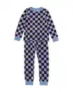 Bild 1 von Kinderpyjama mit Blockmuster multifarbe