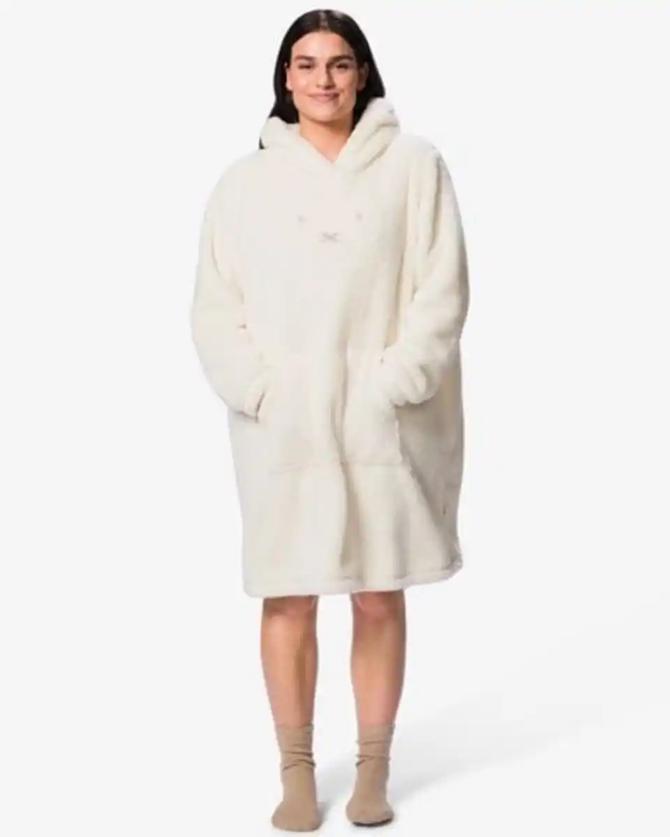 Bild 1 von Miffy-Damennachthemd aus Fleece eierschalenfarben