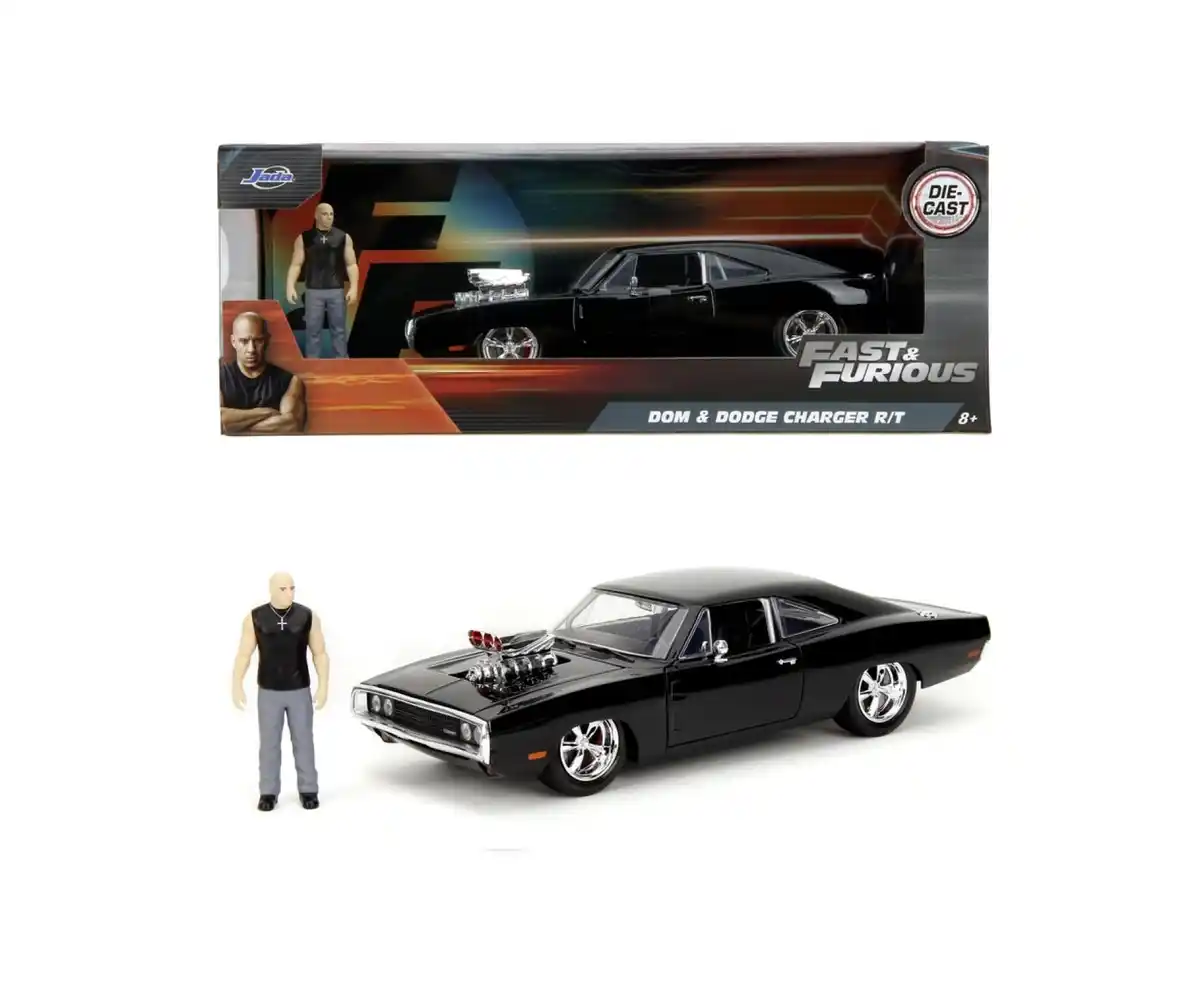 Bild 1 von Jada - Hollywood Rides - Fast & Furious 1970 Dodge Charger 1:24, 1 Stk