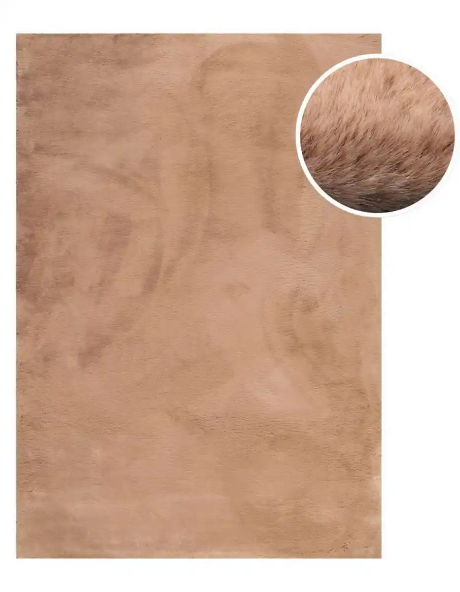 Bild 1 von Esprit Hochflor-Teppich Alice ESP-4377, Kunstfell, rechteckig, Höhe: 25 mm, Kaninchenfell-Haptik, besonders weich und dicht, für alle Räume