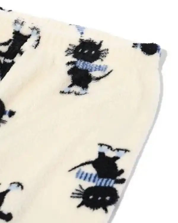Bild 3 von Takkie-Kinderpyjama, Fleece eierschalenfarben