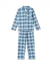 Bild 2 von Herrenpyjama, kariert mittelblau