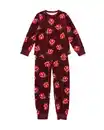 Bild 1 von Kinderpyjama, Velours, Obst rot