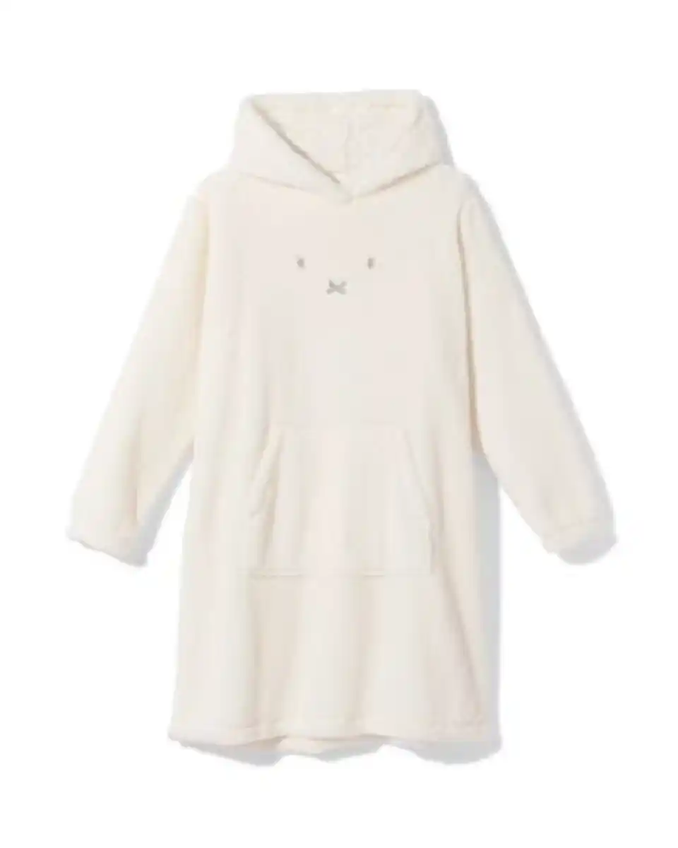 Bild 2 von Miffy-Damennachthemd aus Fleece eierschalenfarben