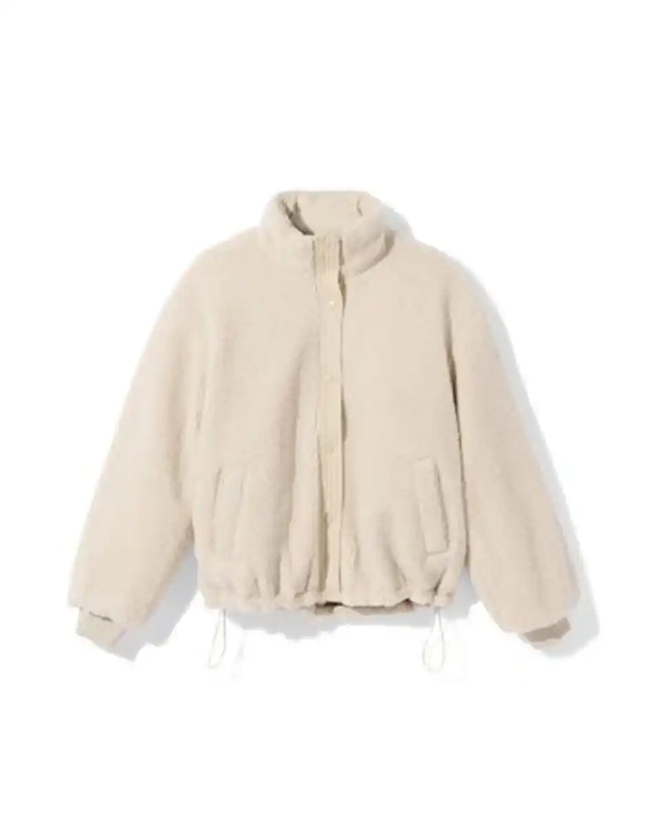 Bild 2 von Wendbare Damenjacke Race aus Teddystoff beige