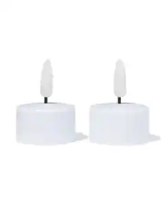 Erweiterungsset wiederaufladbare LED-Teelichter – 2 Stück