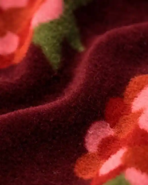 Bild 2 von Kinderpyjama, Velours, Obst rot