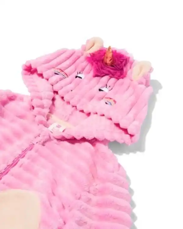 Bild 3 von Kinder-Onesie Einhorn rosa