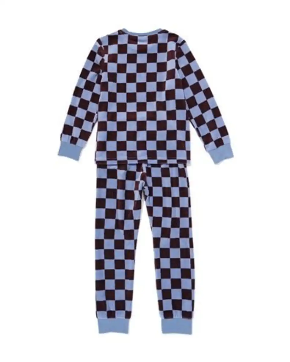 Bild 2 von Kinderpyjama mit Blockmuster multifarbe