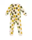 Bild 2 von Kinderpyjama aus Velours, Tiere eierschalenfarben