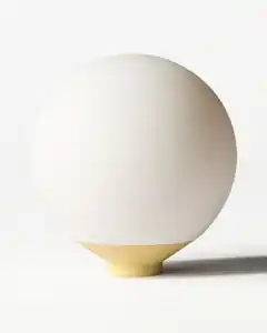 Stimmungs-LED-Licht, Kugelform, ⌀ 7,5 cm, aus Silikon, Weiß