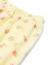 Bild 3 von Kinderpyjama aus Velours mit Blumen gelb