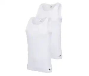 2 adidas Active Flex Tanktops, weiß