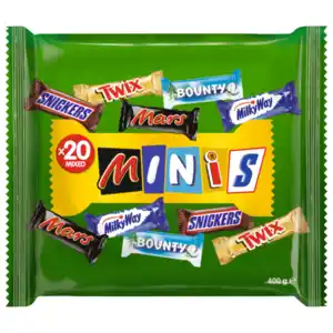 Mars Mixed Minis Schokoriegel 400g