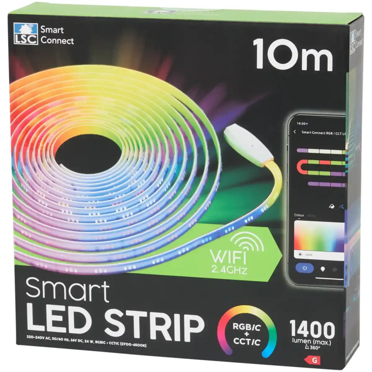 Bild 1 von LSC Smart Connect Smarter RGB-LED-Strip