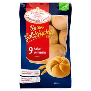 Coppenrath & Wiese 9 Kaiser-Semmeln 450g