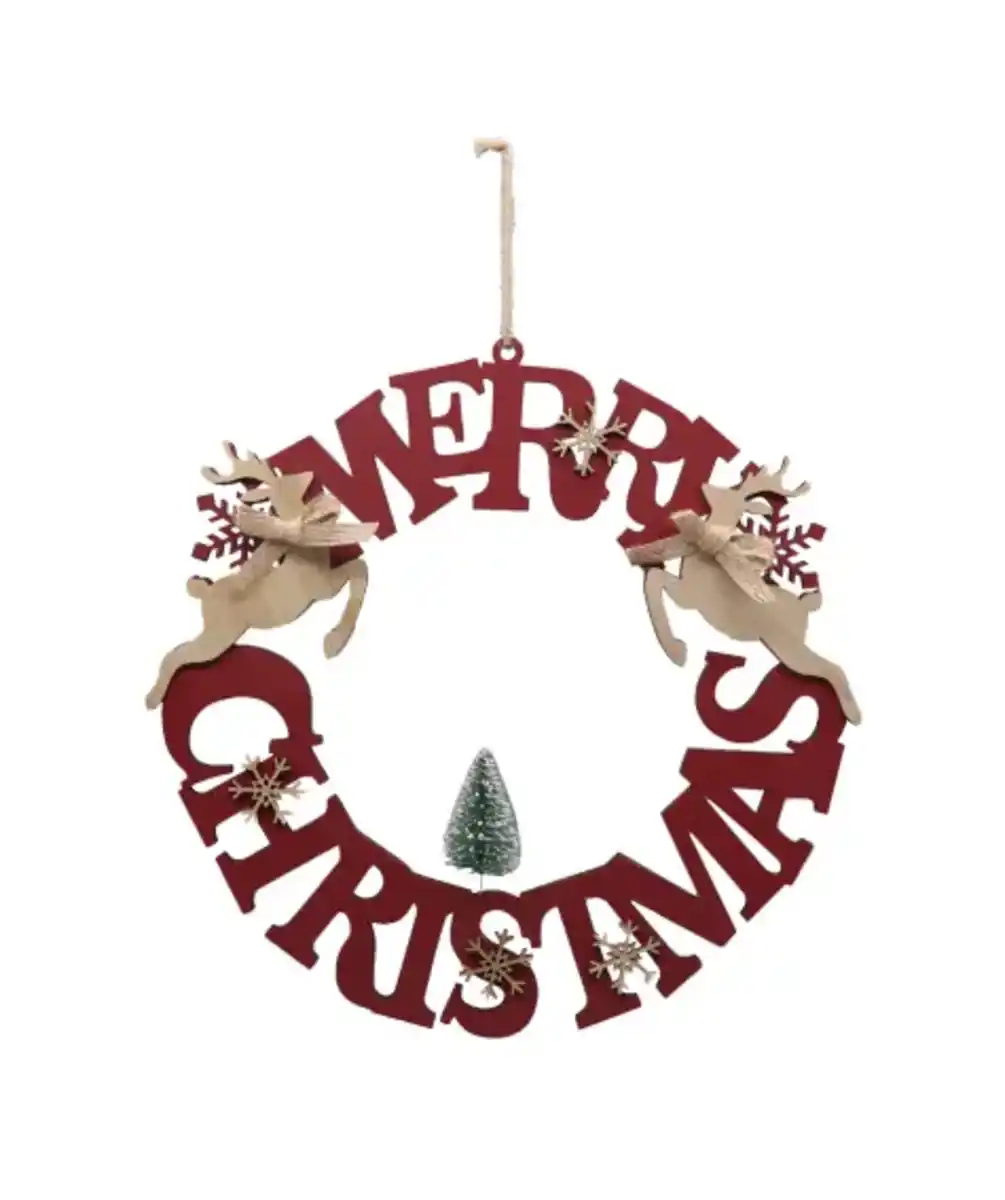 Bild 1 von Weihnachtskranz aus Holz