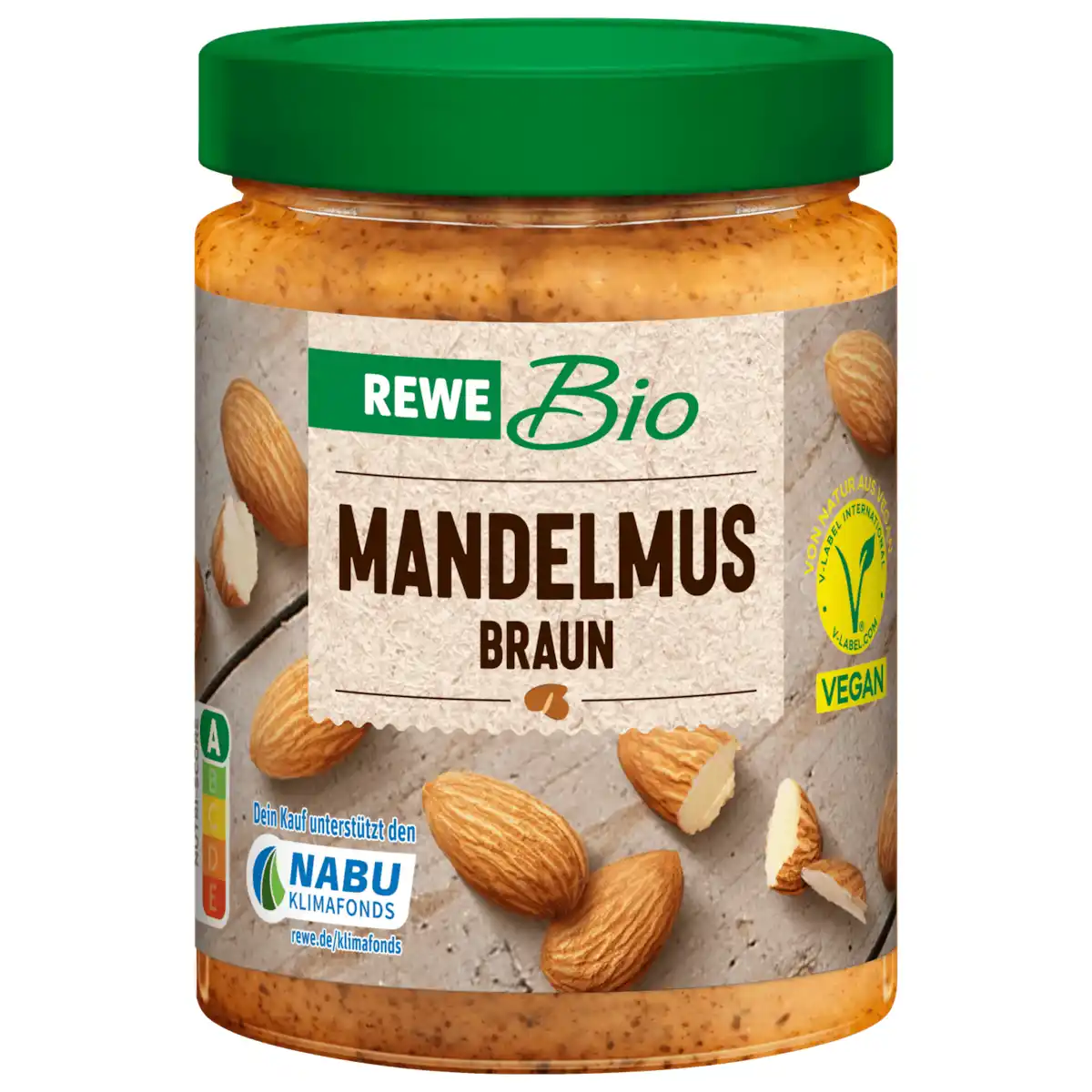 Bild 1 von REWE Bio Braunes Mandelmus vegan 250g