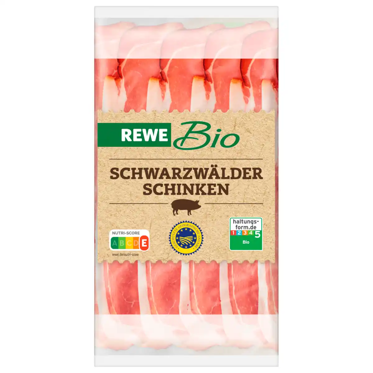 Bild 1 von REWE Bio Schwarzwälder Schinken 80g