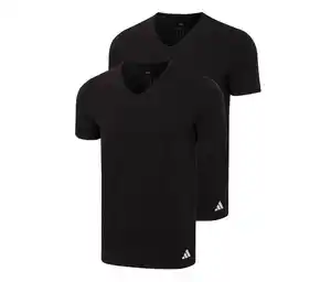 2 adidas Active Flex T-Shirts, schwarz
