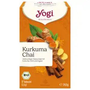 Yogi Tea Bio Tee Kurkuma Chai 34g 17 Beutel