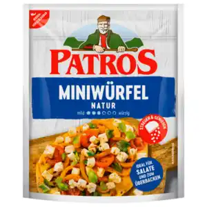 Patros Miniwürfel Natur 135g