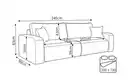Bild 1 von Big Sofa mit Schlaffunktion Henna
