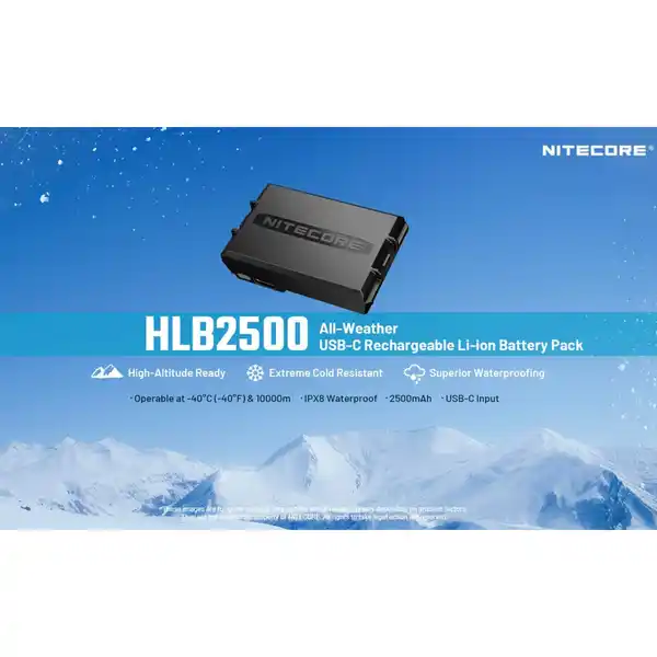 Bild 3 von Nitecore HLB2500 - Akkus