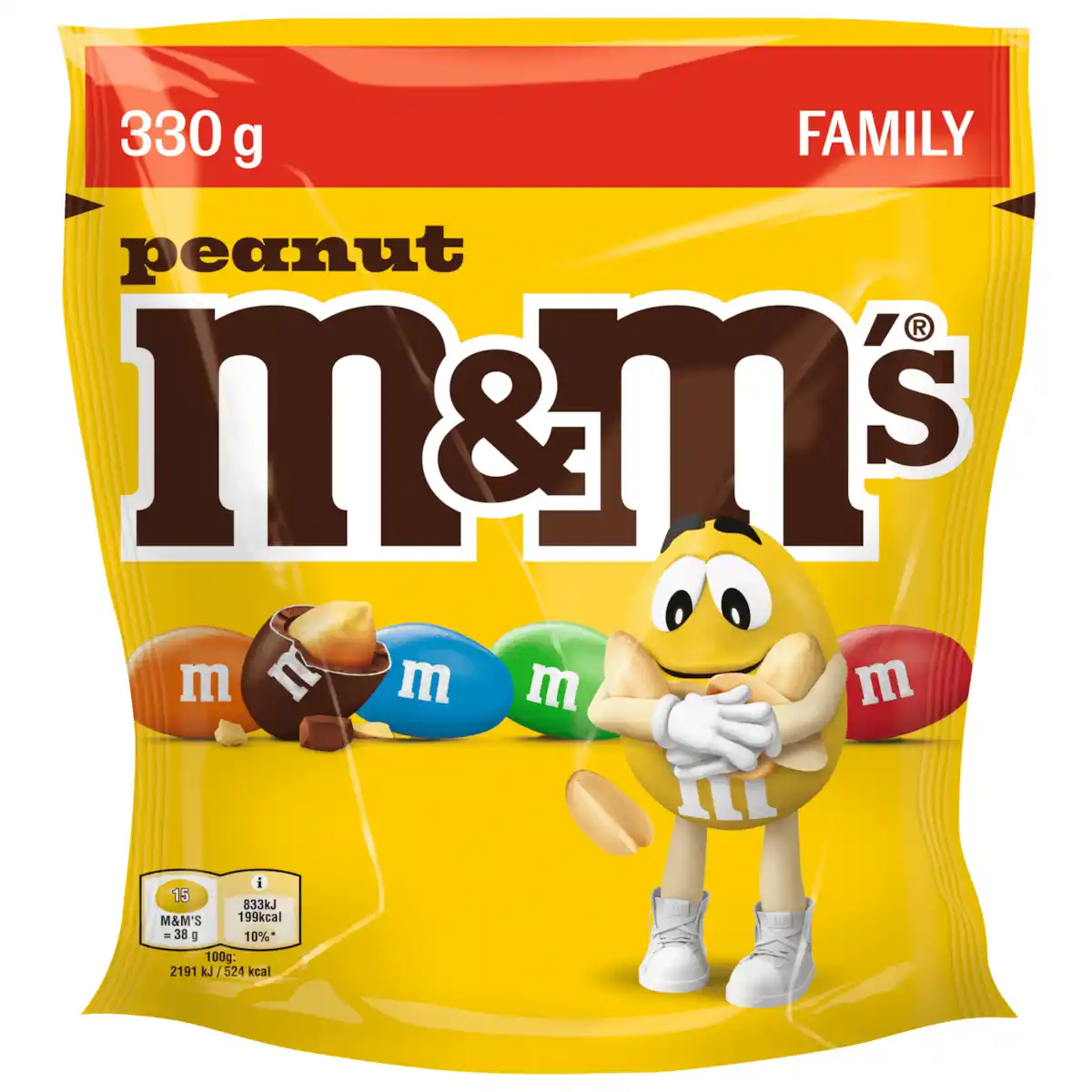 Bild 1 von M&M'S Peanut Schokobonbons 330g