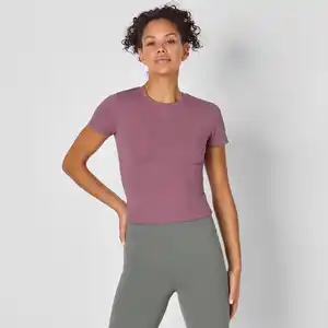 Damen-Funktions-T-Shirt, Slim Fit