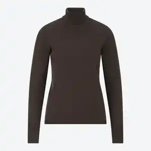 Rollkragen-Pullover mit Viskose