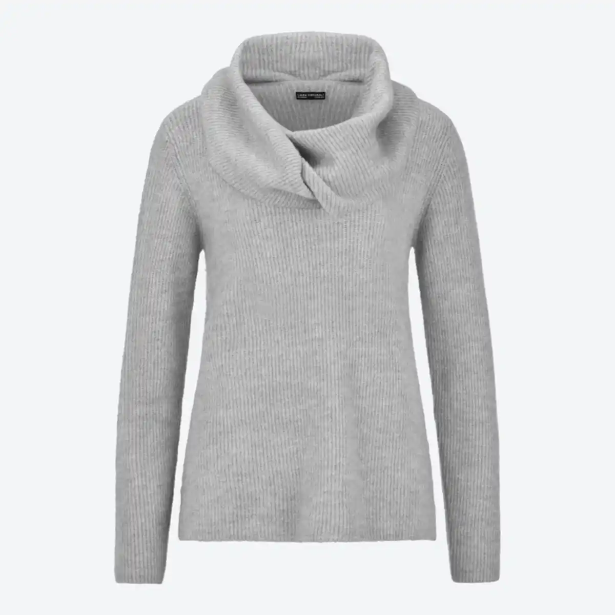 Bild 2 von Damen-Pullover mit integriertem Schal