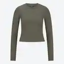 Bild 2 von Damen Funktions-Langarmshirt, Crop Slim Fit