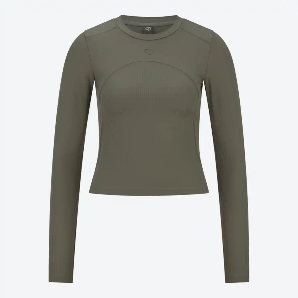 Bild 2 von Damen Funktions-Langarmshirt, Crop Slim Fit