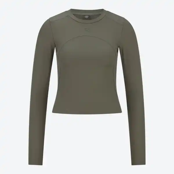 Bild 2 von Damen Funktions-Langarmshirt, Crop Slim Fit