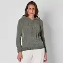 Bild 1 von Damen-Chenille-Pullover mit Kapuze