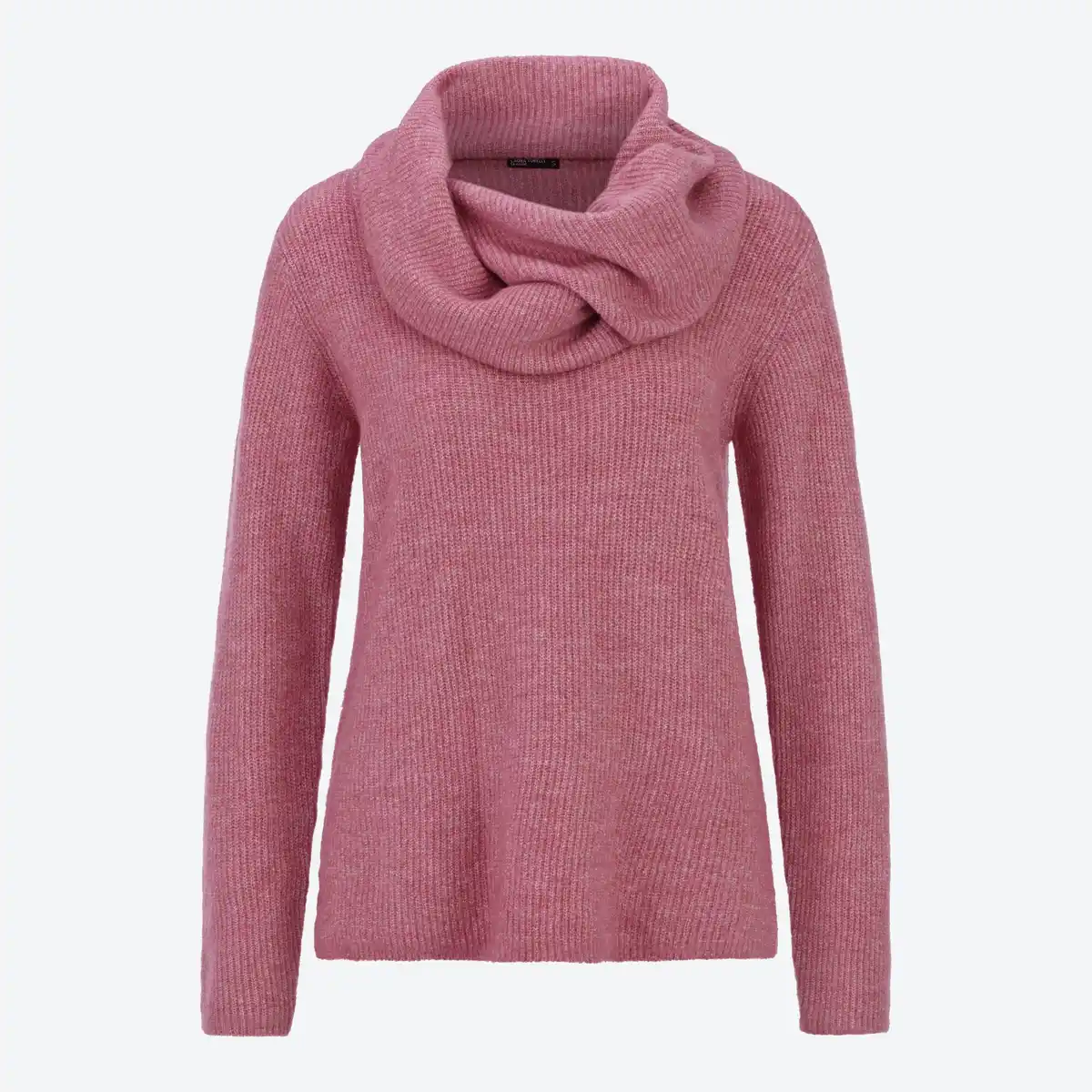 Bild 1 von Damen-Pullover mit integriertem Schal