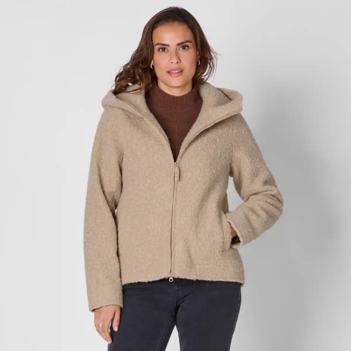 Bild 4 von Damen-Jacke mit Curly-Optik
