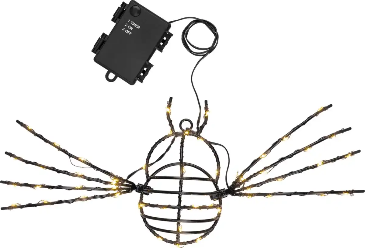 Bild 1 von LED-Halloween-Deko »Spinne«