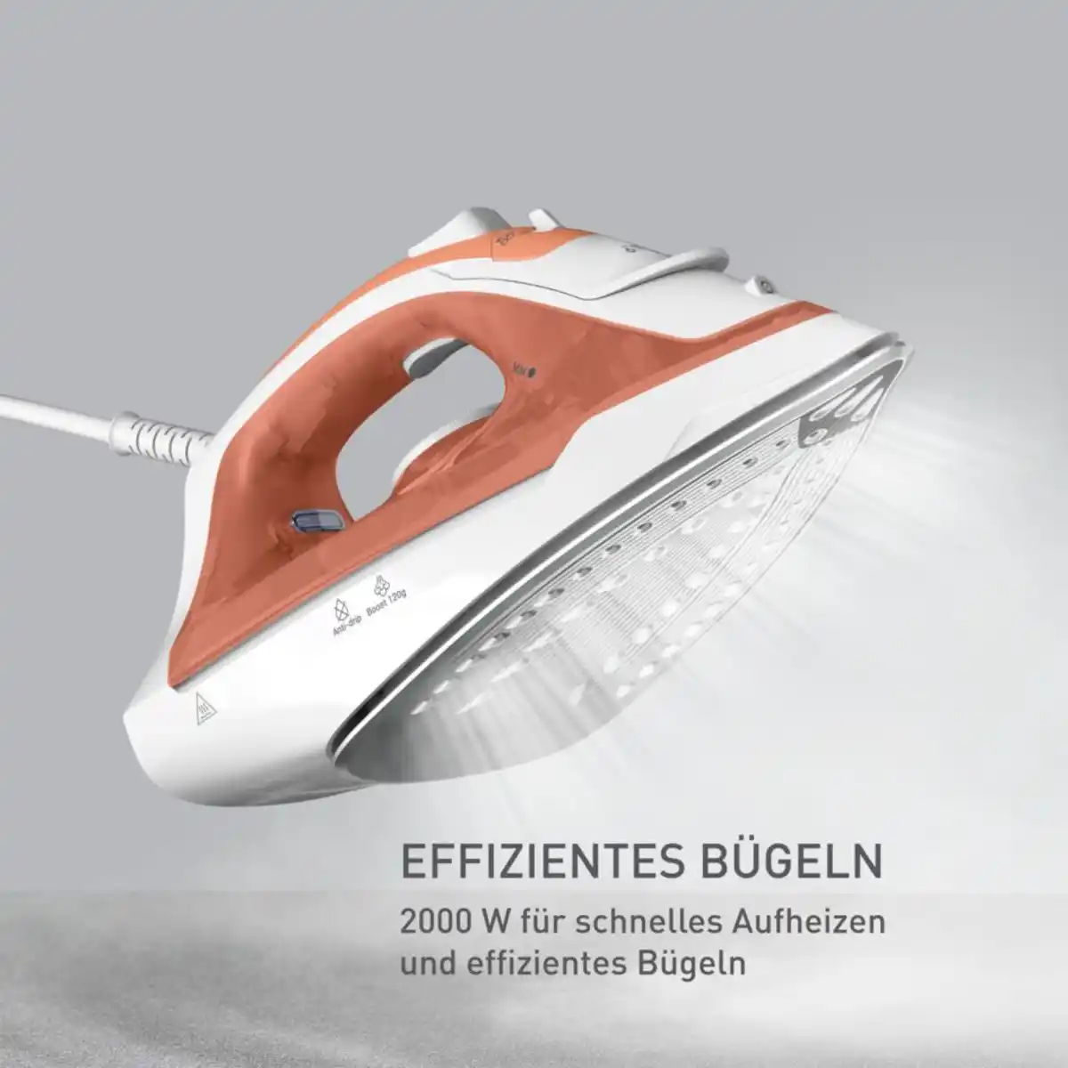 Bild 3 von TEFAL Dampfbügeleisen »FV2C40«