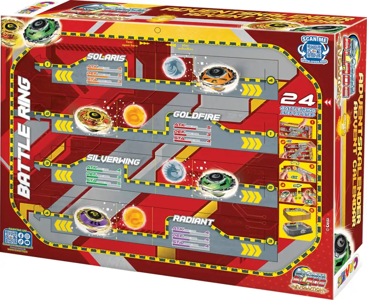 Bild 1 von CRAZE Adventskalender »Blade«