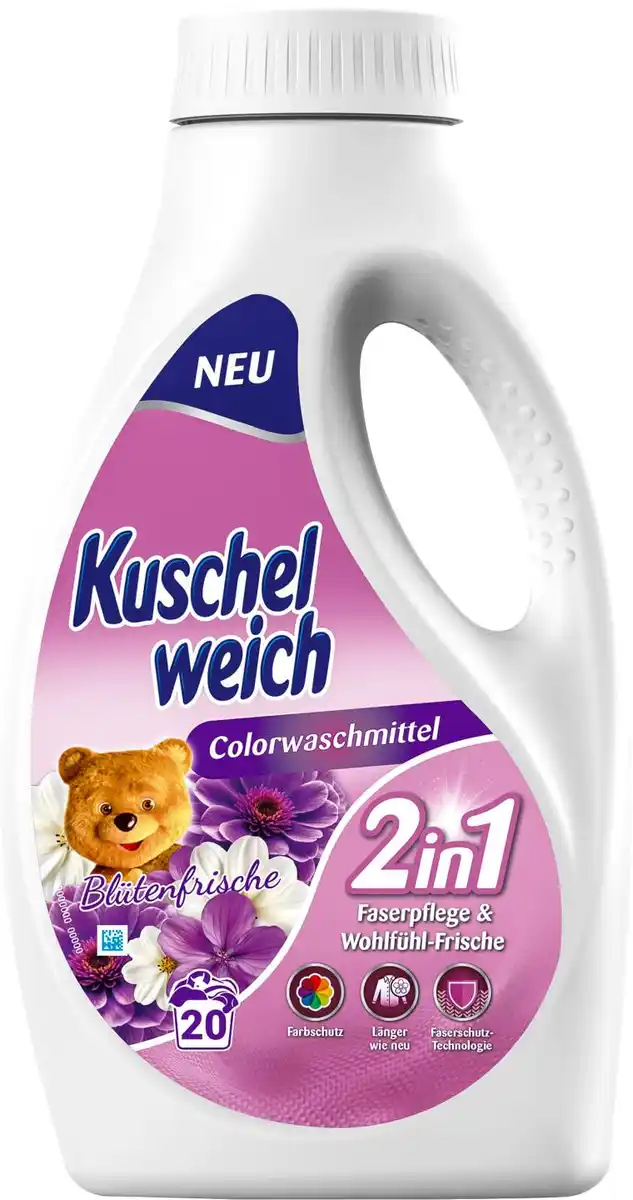 Bild 1 von KUSCHELWEICH Color- oder Vollwaschmittel 2 in 1