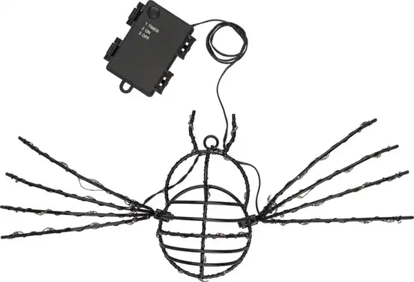 Bild 2 von LED-Halloween-Deko »Spinne«