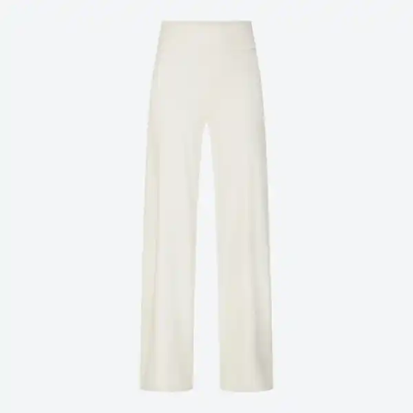 Bild 2 von Damen-Sportleggings mit weitem Bein und Umschlagbund